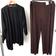 M&S Women's Brown Wide High