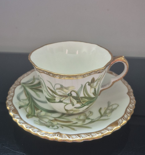 Antique staffordshire gilded - antique,