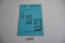 Peugeot Speedfight 100 N EU Spare Parts Catalogue