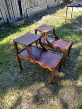 Antique Mersman Mahogany End/Side Tables ( 1940's )