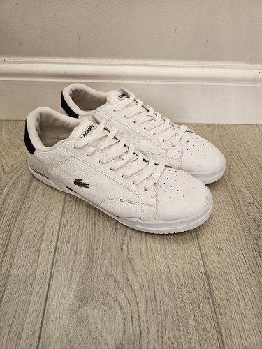 Lacoste white trainers - white,