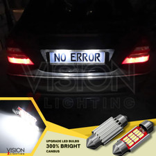 Mercedes S Class W220 1998-2005 Upgrade Bulbs Number Plate Led 300% Bright White