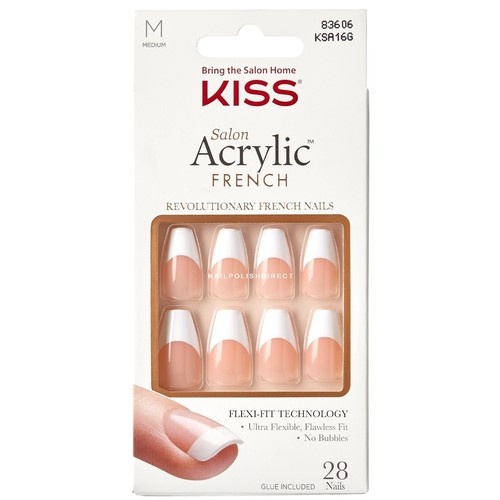 Kiss salon acrylic french - salon,