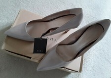 Zara Nude Patent Leather High