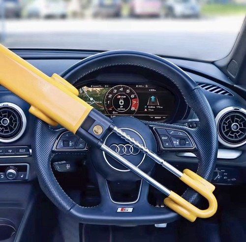 Car steering wheel lock heavy - car,