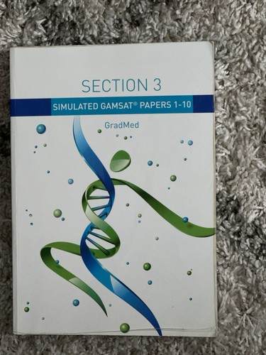 Section gradmed gamsat work - ,