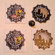 VESPA CLUB GENT COG BADGE