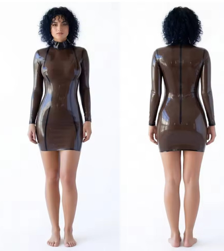 Womens brown transparent - womens,