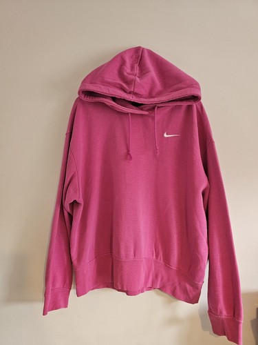 Nike hoodie womens medium pink - womens,