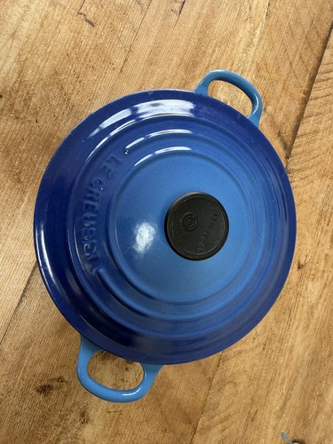 Creuset blue cast iron - creuset,