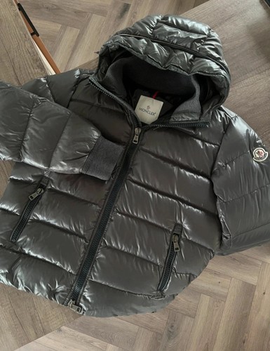 Moncler aubert grey puffer - moncler,