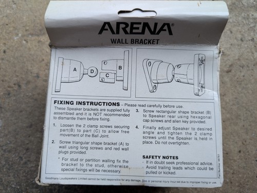 Goodmans arena speaker - speaker, wall