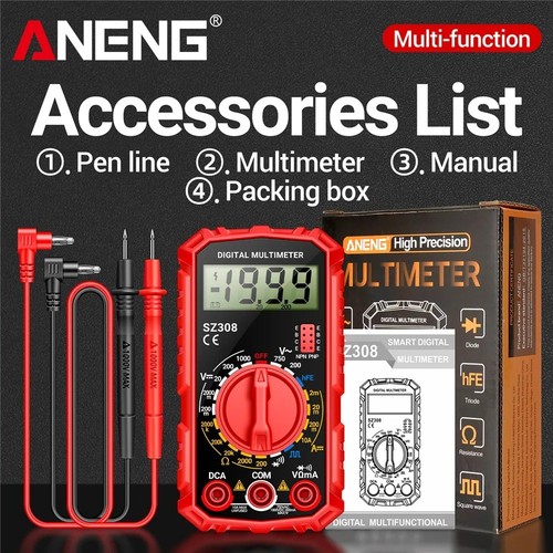 Portable digital multimeter - digital, ac