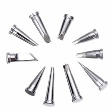 10Pcs Soldering Iron Tip Set For Weller WSD81/WD1000/WSP80 WP80 LT Tips !