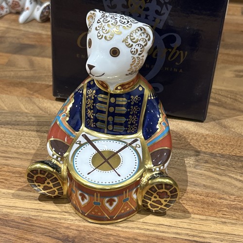 Drummer bear royal crown - drummer,