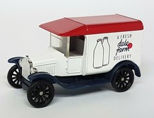 Matchbox 1/52  - 44 1921 Model T Ford Dale Farm Delivery Van China Diecast