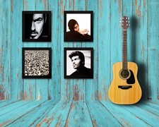 GEORGE MICHAEL FRAMED RECORD