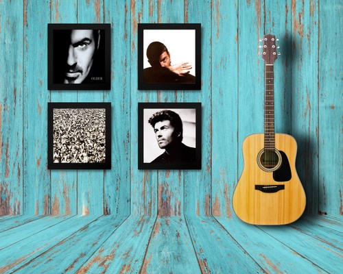 George michael framed record - george,