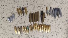 LOT VINTAGE   FOUNTAIN PEN PARTS LOT NIP GOLD & STEEL VINTAGE   Used