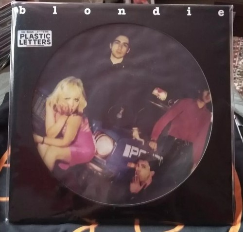 Blondie plastic letters - plastic,