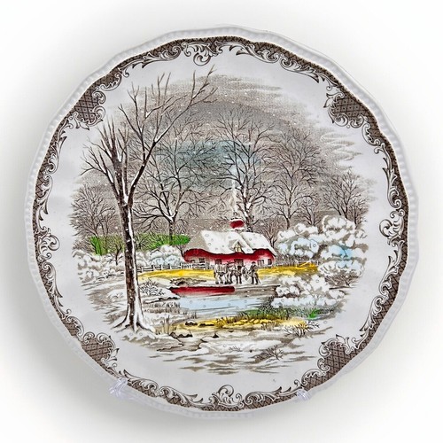 Plate kensington ironstone - plate,