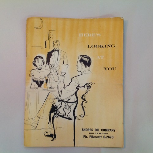 Vtg 1950 esquire here - 1950, here's