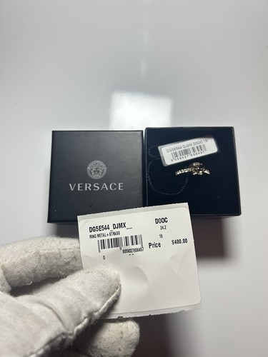 Versace light gold iced metal - light,