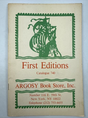 Vintage bookseller catalog - bookseller,