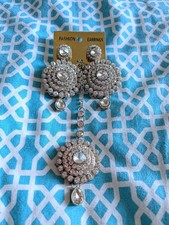 Indian Silver earrings and