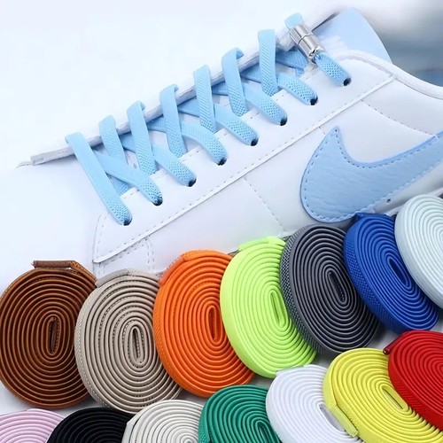 Tie elastic shoe laces - tie,