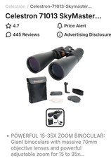 Binoculars  15-35x70  Zoom