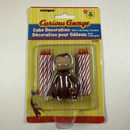 Curious george cake - cake, topper
