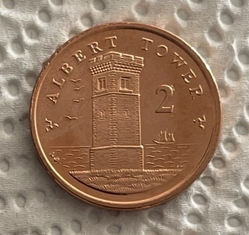 Isle man two pence coin - isle,