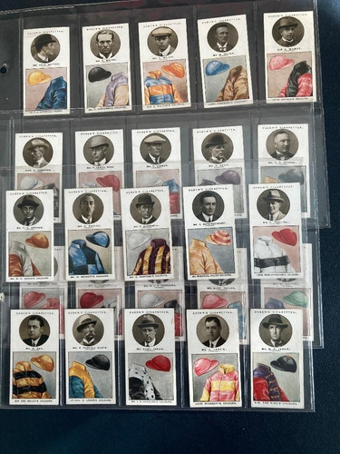 Cigarette cards trainers - trainers, &