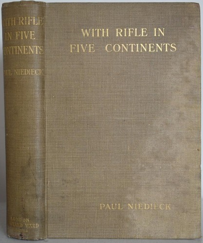 With rifle five continents - with,