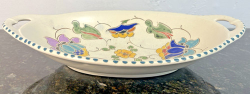Honiton pottery oval - pottery,