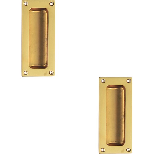 Recessed sliding door - 2x,