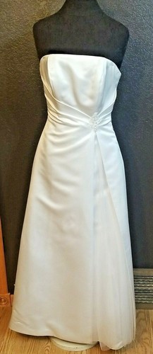 David bridal wedding dress - david's,