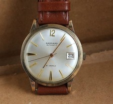 VINTAGE GARRARD AUTOMATIC 9ct GOLD WRIST WATCH