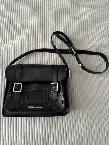 Martens black leather - black,