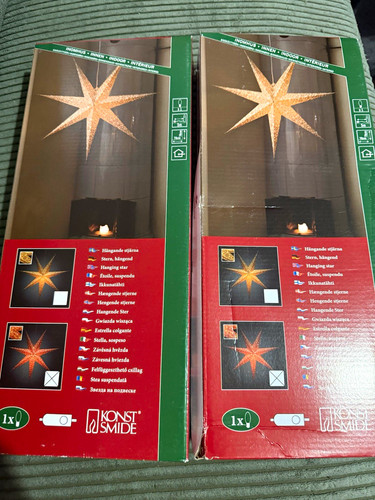 Brand new hanging - brand, star