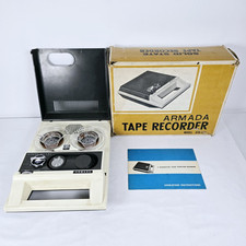 Armada Reel to Reel Tape Player Recorder With Microphone OTR-101 in Orignal Box