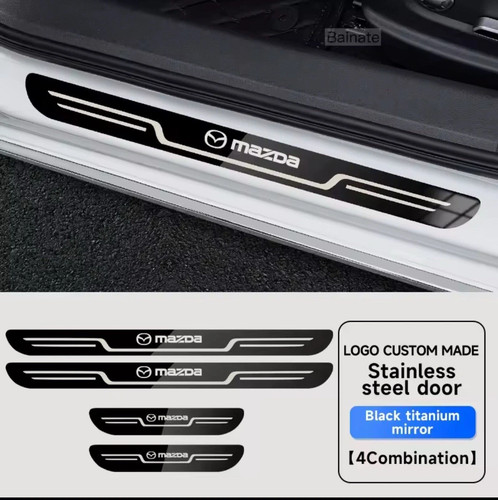 4pcs mazda stainless - stainless, steel