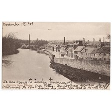 BRECHIN From the Bridge, Angus Postcard Postally Used 1909