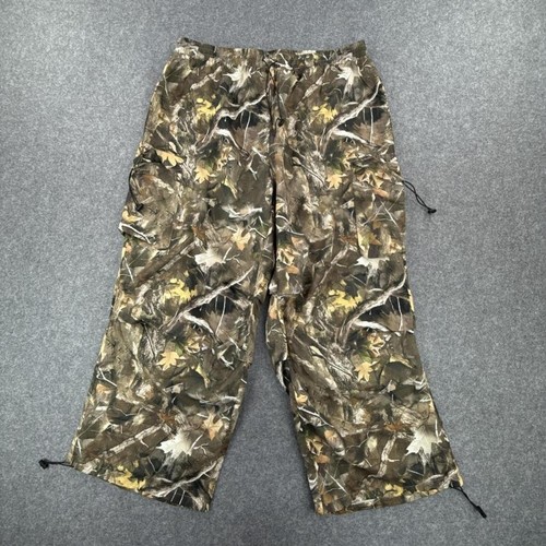 Camo real tree cargo pants - real,