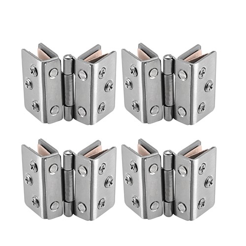 4pcs glass hinge - 4pcs,
