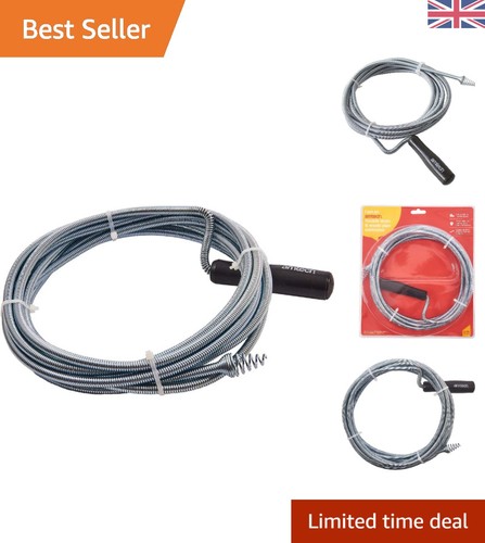 Coiled steel drain auger - drain,