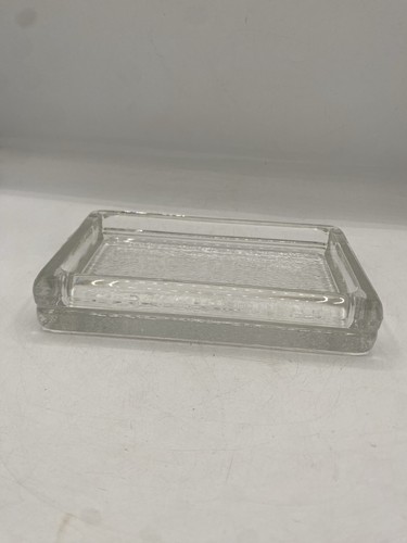 Clear glass for cigarette