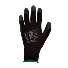 Warrior Black PU Coated Gloves
