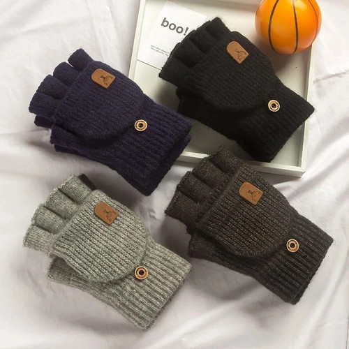 Thermal fingerless gloves - thermal,
